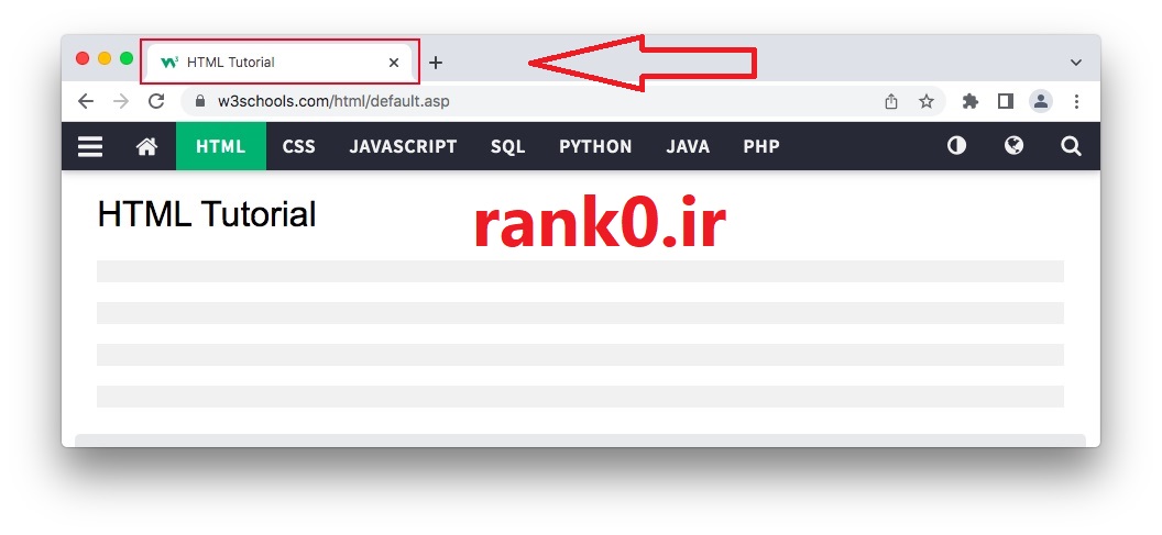 تگ title چیست ؟